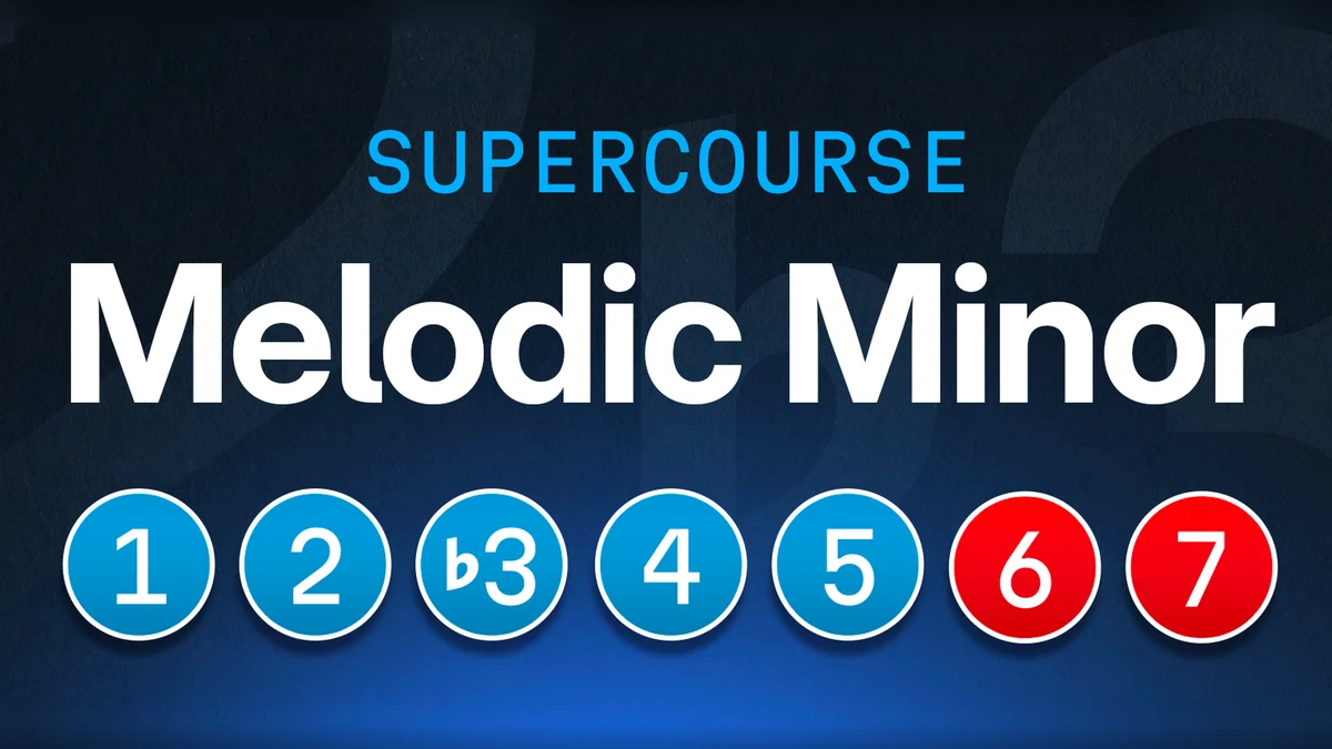 The Melodic Minor Super Course